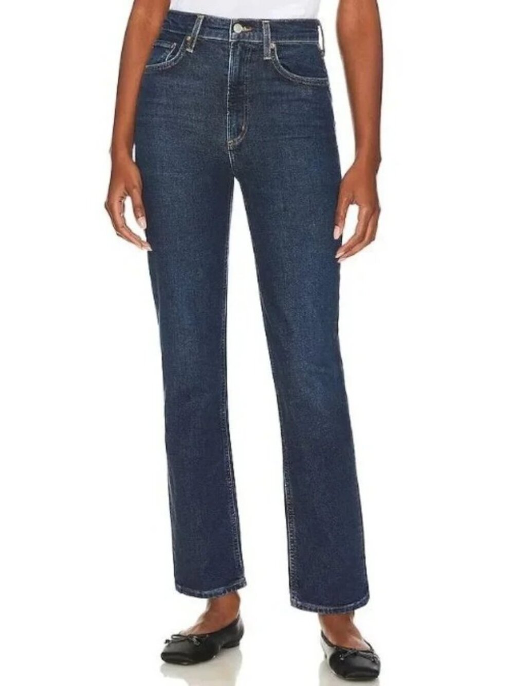 Agolde Stovepipe Jeans High Rise Song